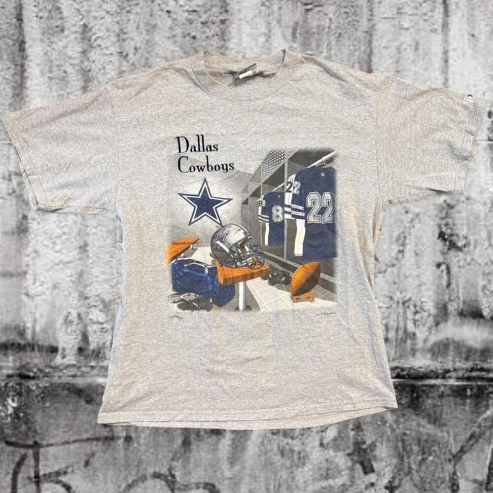 Vintage 1995 Dallas Cowboys Locker Room Lee Sport T-Shirt XL NFL